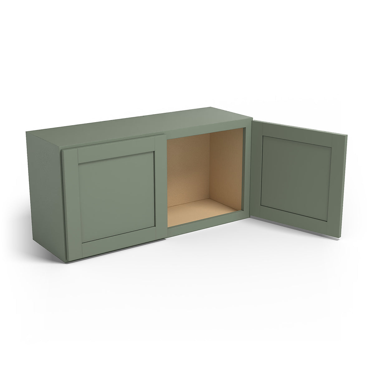 Special Order - 36" x 18" Wall Cabinet Forest Green - W3618