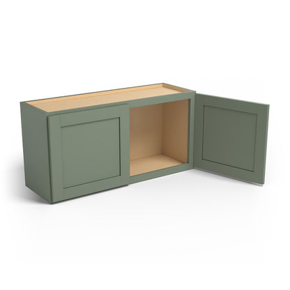 Special Order - 36" x 18" Wall Cabinet Forest Green - W3618