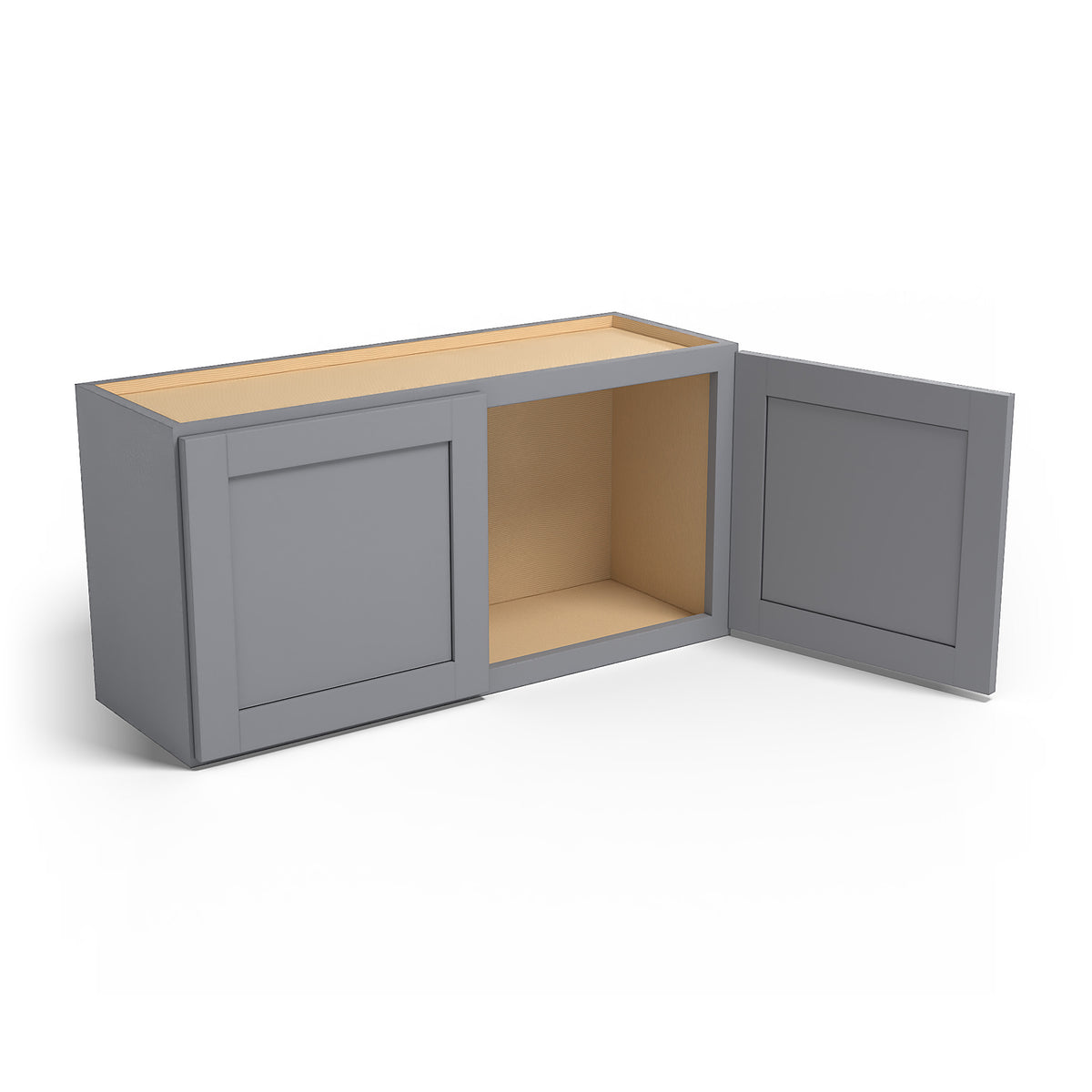 Special Order - 36" x 18" Wall Cabinet Pacific Gray - W3618 GHI Pacific Gray Special Order SPPGS Upper Wall Cabinets Wall Cabinets