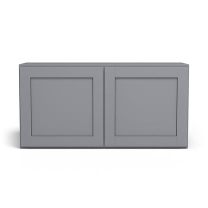 Special Order - 36" x 18" Wall Cabinet Pacific Gray - W3618 GHI Pacific Gray Special Order SPPGS Upper Wall Cabinets Wall Cabinets