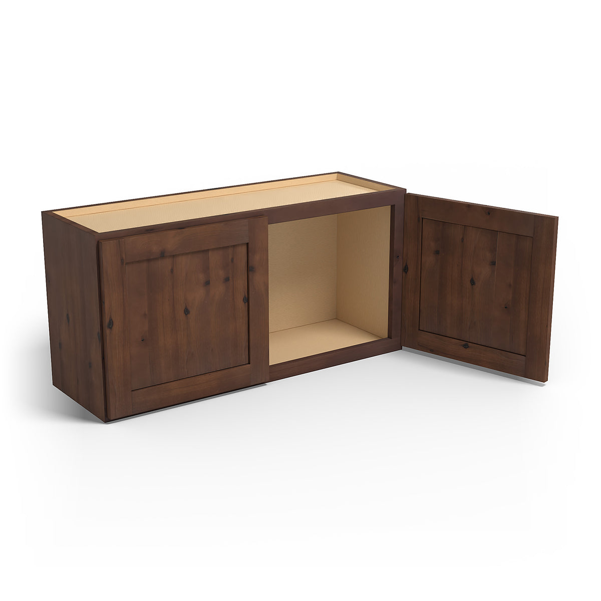 Special Order - 36" x 18" Wall Cabinet Rustic Walnut - W3618 GHI Rustic Walnut Special Order SPRWS Upper Wall Cabinets Wall Cabinets
