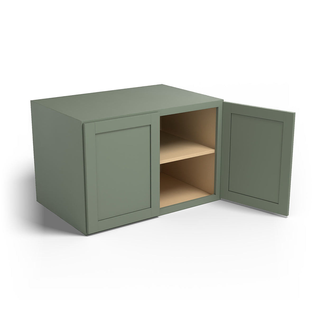 Special Order - 36" x 24" x 24" Wall Cabinet Forest Green - W362424