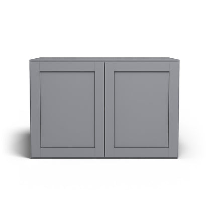 Special Order - 36" x 24" x 24" Wall Cabinet Pacific Gray - W362424 GHI Pacific Gray Special Order SPPGS Upper Wall Cabinets Wall Cabinets