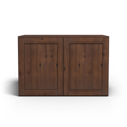 Special Order - 36" x 24" x 24" Wall Cabinet Rustic Walnut - W362424 GHI Rustic Walnut Special Order SPRWS Upper Wall Cabinets Wall Cabinets