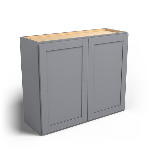 Special Order - 36" x 30" Wall Cabinet Pacific Gray - W3630 30" Wall Cabinets GHI Pacific Gray Special Order SPPGS Wall Cabinets
