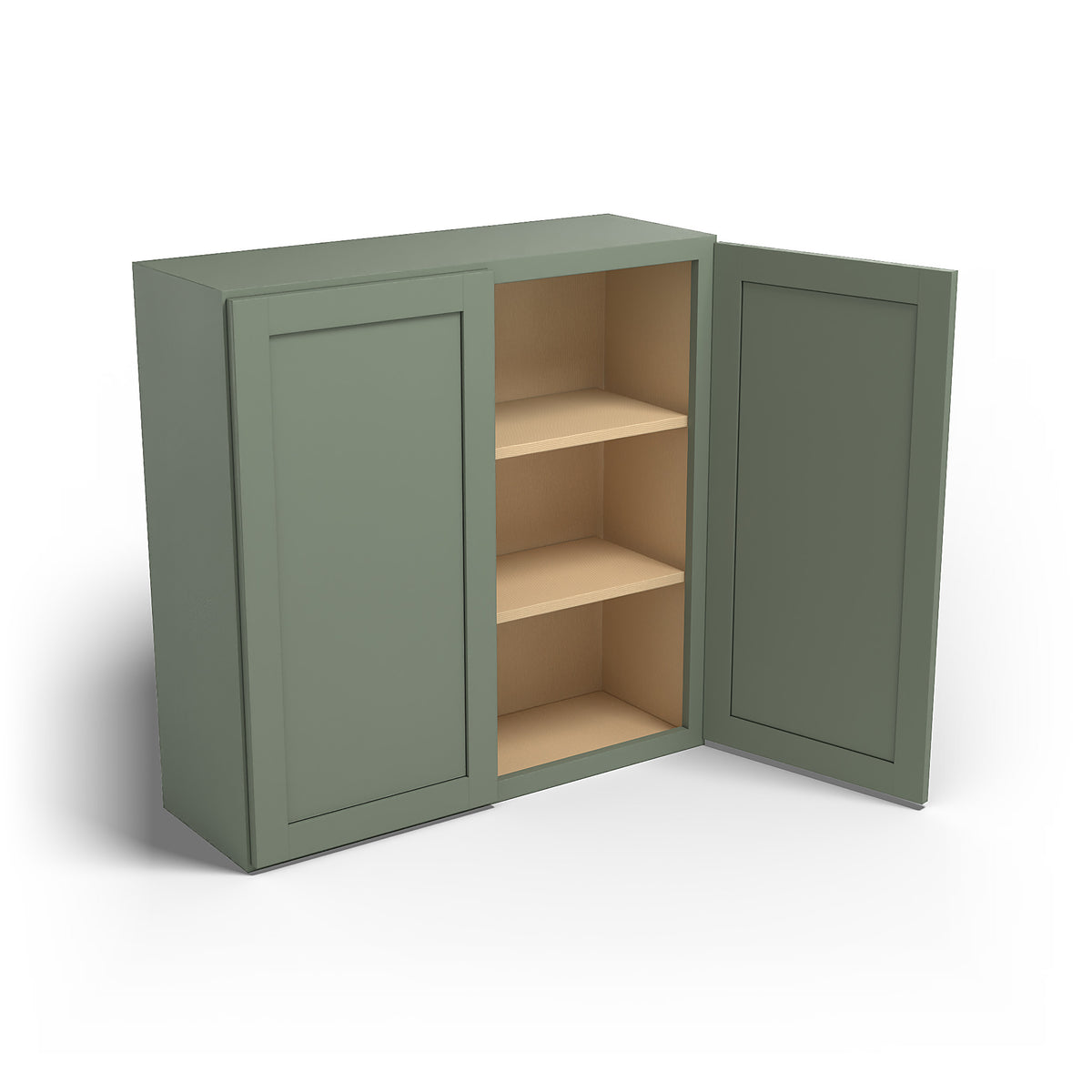 Special Order - 36" x 36" Wall Cabinet Forest Green - W3636