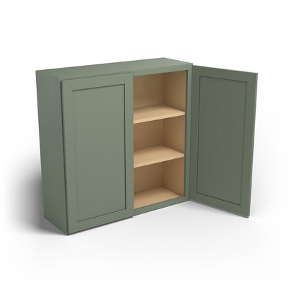 Special Order - 36" x 36" Wall Cabinet Forest Green - W3636