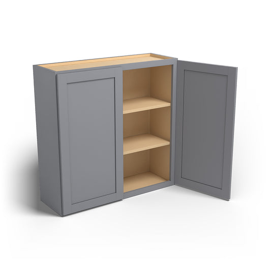 Special Order - 36" x 36" Wall Cabinet Pacific Gray - W3636 36" Wall Cabinets GHI Pacific Gray Special Order SPPGS Wall Cabinets