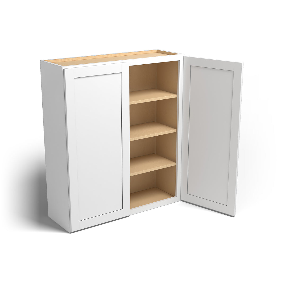 Special Order - 36" x 42" Wall Cabinet Arcadia White Shaker - W3642 42" Wall Cabinets Arcadia White GHI SPACW Special Order Wall Cabinets