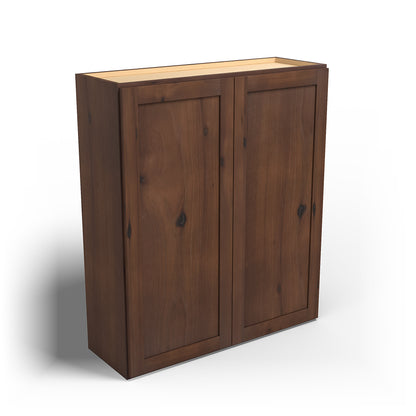Special Order - 36" x 42" Wall Cabinet Rustic Walnut - W3642 42" Wall Cabinets GHI Rustic Walnut Special Order SPRWS Wall Cabinets