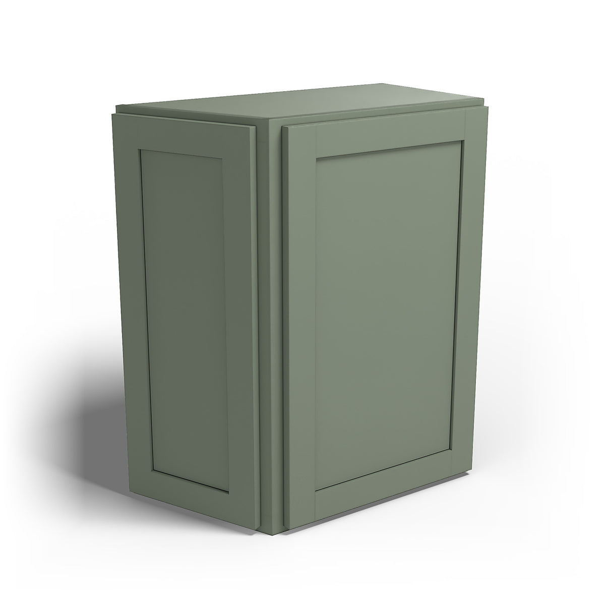 Special Order - 24" x 30" Wall Angle Corner Cabinet Forest Green - WAC2430