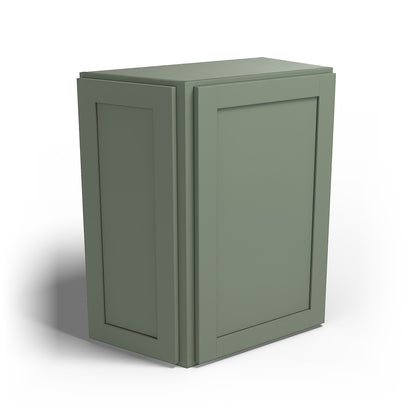 Special Order - 24" x 30" Wall Angle Corner Cabinet Forest Green - WAC2430