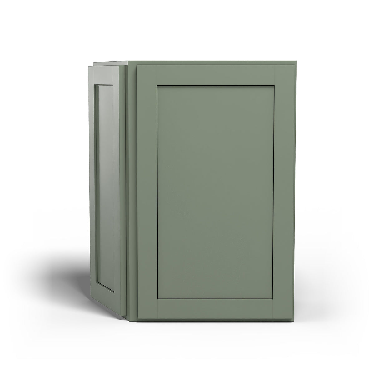 Special Order - 24" x 30" Wall Angle Corner Cabinet Forest Green - WAC2430