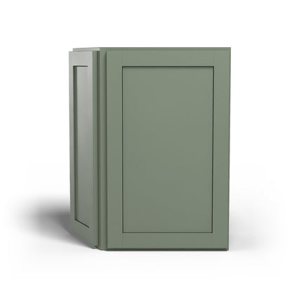 Special Order - 24" x 30" Wall Angle Corner Cabinet Forest Green - WAC2430