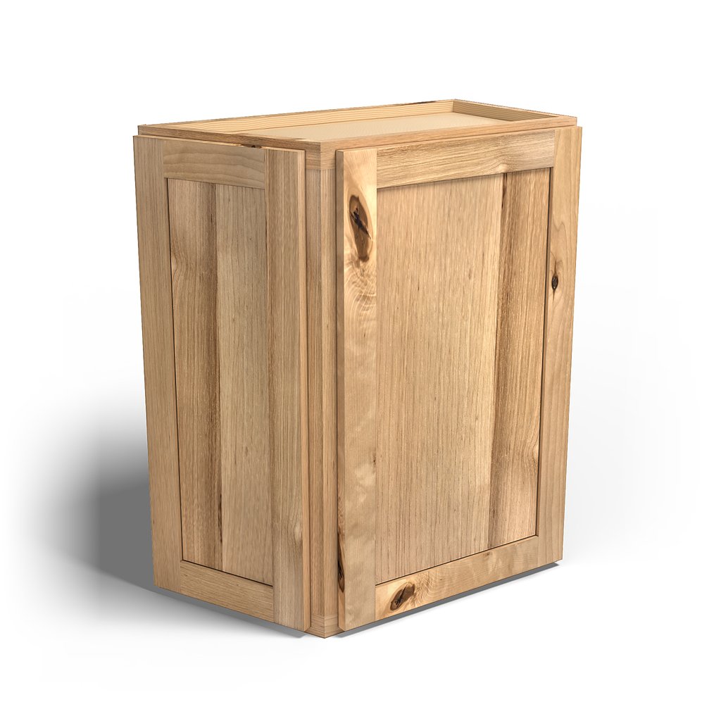 Special Order - 24" x 30" Wall Angle Corner Cabinet Frontier Shaker - WAC2430 30" Wall Cabinets Corner Wall Cabinets Frontier Shaker GHI Special Order SPFTS Wall Cabinets