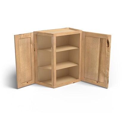 Special Order - 24" x 30" Wall Angle Corner Cabinet Frontier Shaker - WAC2430 30" Wall Cabinets Corner Wall Cabinets Frontier Shaker GHI Special Order SPFTS Wall Cabinets
