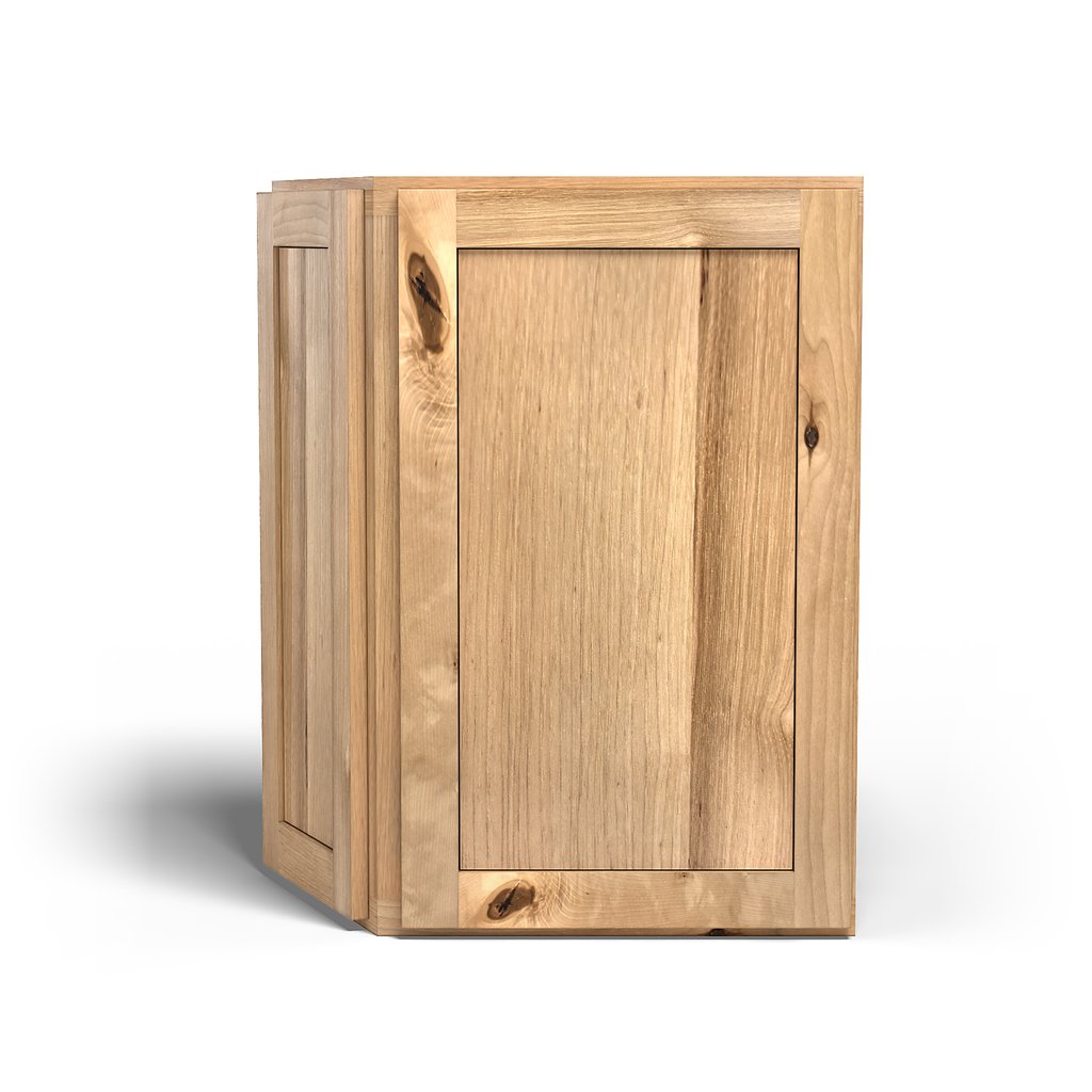 Special Order - 24" x 30" Wall Angle Corner Cabinet Frontier Shaker - WAC2430 30" Wall Cabinets Corner Wall Cabinets Frontier Shaker GHI Special Order SPFTS Wall Cabinets