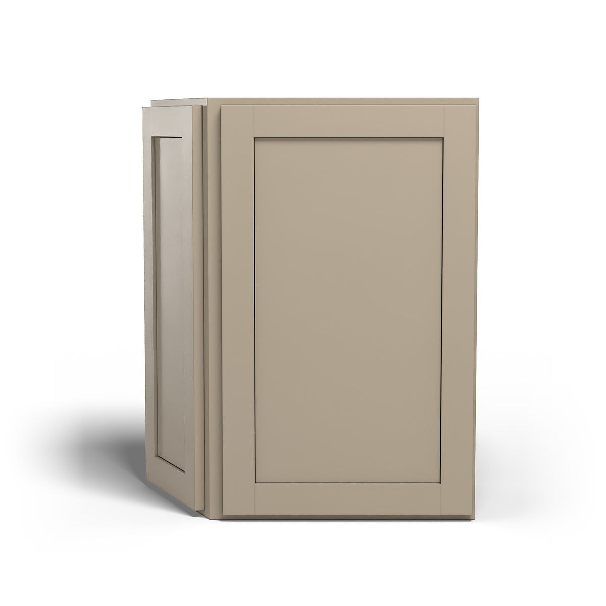 Special Order - 24" x 30" Wall Angle Corner Cabinet Mojave Shaker - WAC2430 30" Wall Cabinets Corner Wall Cabinets GHI Mojave Shaker Special Order SPMJS Wall Cabinets