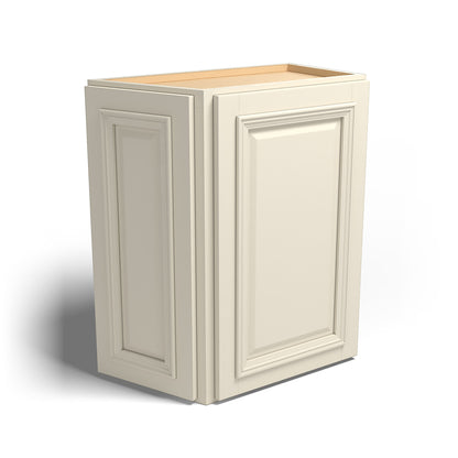 Special Order - 24" x 30" Wall Angle Corner Nantucket Linen - WAC2430 30" Wall Cabinets Corner Wall Cabinets GHI Nantucket Linen Special Order SPNTL Wall Cabinets