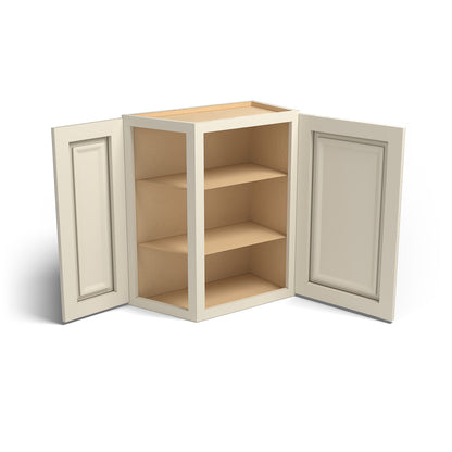 Special Order - 24" x 30" Wall Angle Corner Nantucket Linen - WAC2430 30" Wall Cabinets Corner Wall Cabinets GHI Nantucket Linen Special Order SPNTL Wall Cabinets