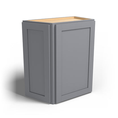 Special Order - 24" x 30" Wall Angle Corner Cabinet Pacific Gray - WAC2430 30" Wall Cabinets Corner Wall Cabinets GHI Pacific Gray Special Order SPPGS Wall Cabinets