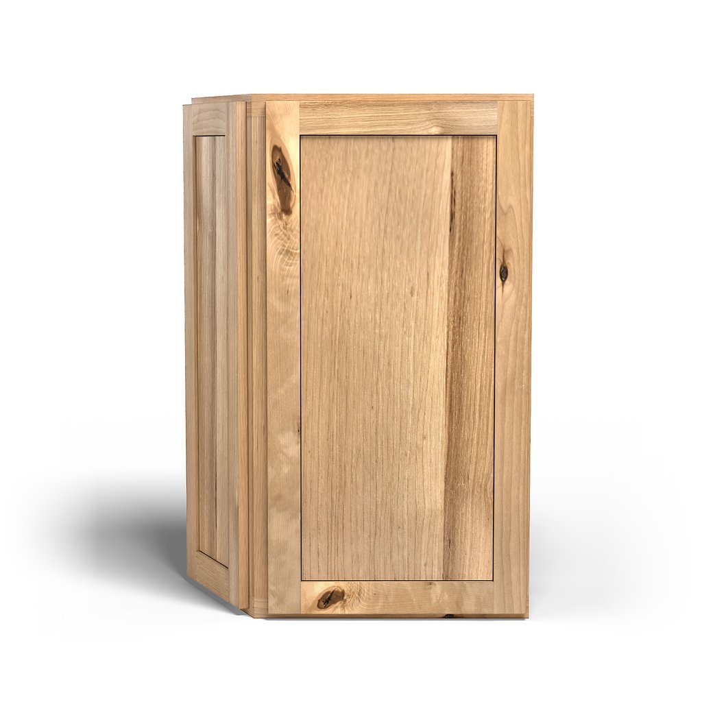 Special Order - 24" x 36" Wall Angle Corner Cabinet Frontier Shaker - WAC2436 36" Wall Cabinets Corner Wall Cabinets Frontier Shaker GHI Special Order SPFTS Wall Cabinets