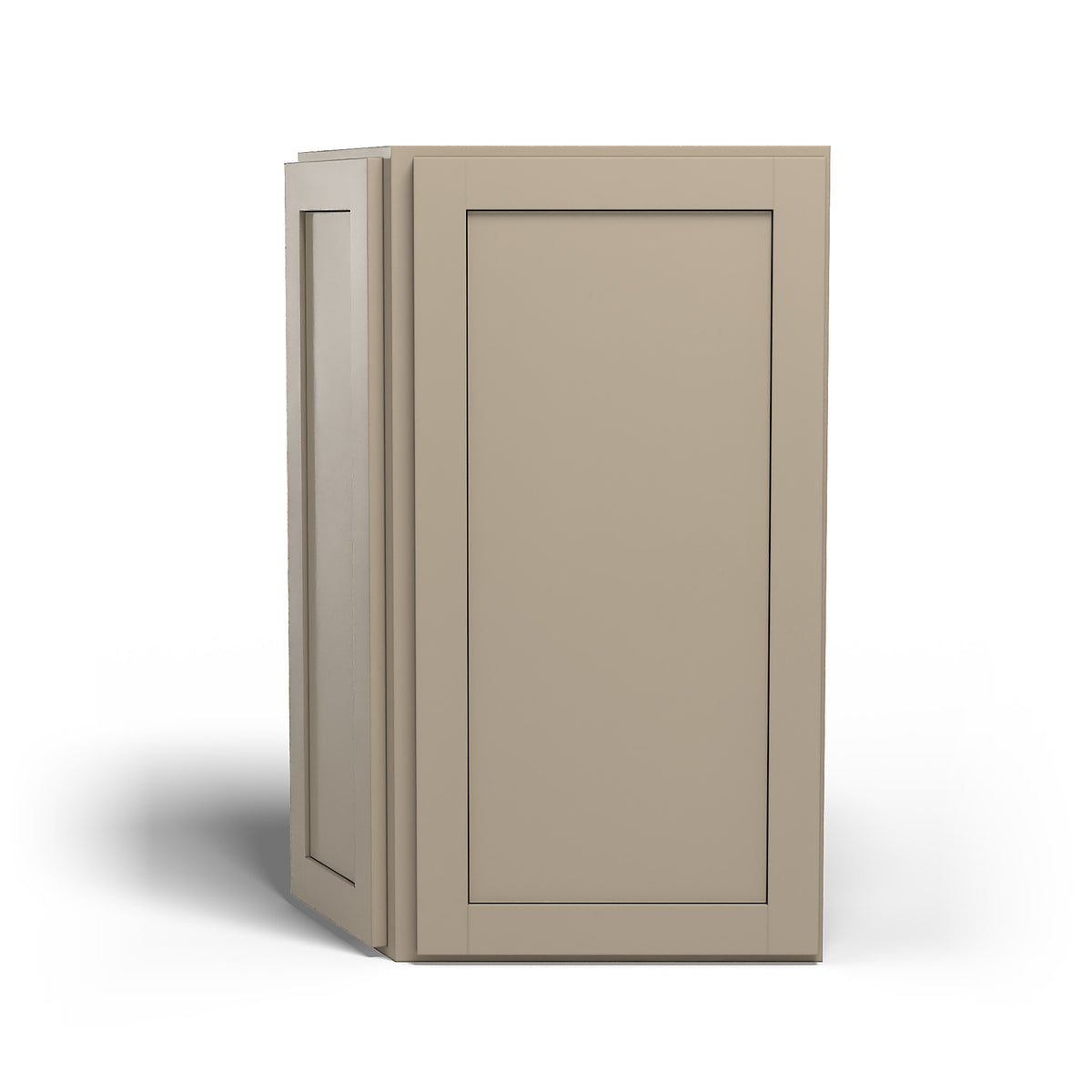 Special Order - 24" x 36" Wall Angle Corner Cabinet Mojave Shaker - WAC2436 36" Wall Cabinets Corner Wall Cabinets GHI Mojave Shaker Special Order SPMJS Wall Cabinets