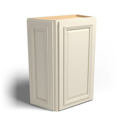 Special Order - 24" x 36" Wall Angle Corner Nantucket Linen - WAC2436 36" Wall Cabinets Corner Wall Cabinets GHI Nantucket Linen Special Order SPNTL Wall Cabinets