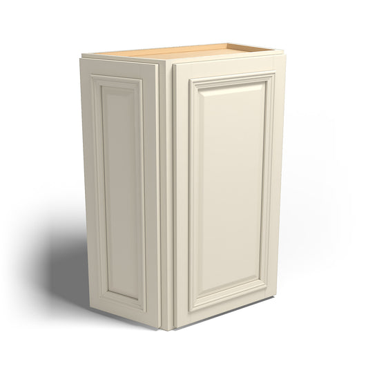 Special Order - 24" x 36" Wall Angle Corner Nantucket Linen - WAC2436 36" Wall Cabinets Corner Wall Cabinets GHI Nantucket Linen Special Order SPNTL Wall Cabinets