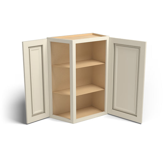 Special Order - 24" x 36" Wall Angle Corner Nantucket Linen - WAC2436 36" Wall Cabinets Corner Wall Cabinets GHI Nantucket Linen Special Order SPNTL Wall Cabinets