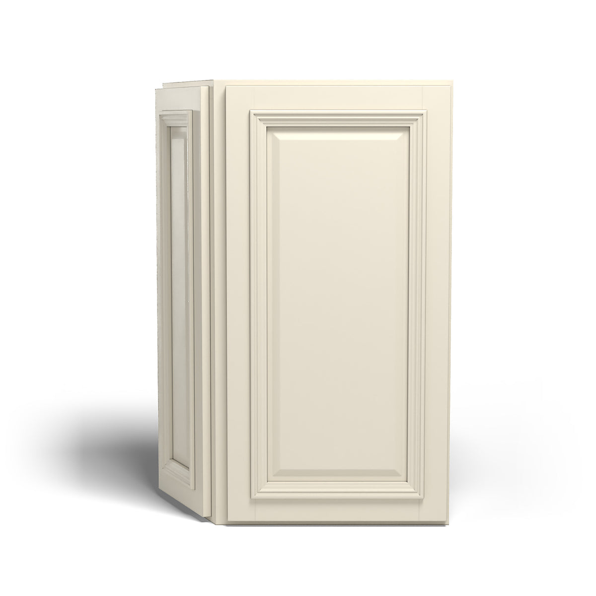 Special Order - 24" x 36" Wall Angle Corner Nantucket Linen - WAC2436 36" Wall Cabinets Corner Wall Cabinets GHI Nantucket Linen Special Order SPNTL Wall Cabinets