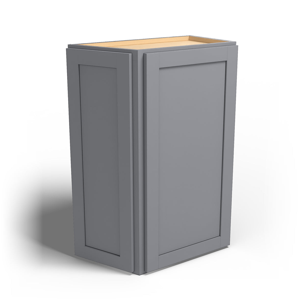 Special Order - 24" x 36" Wall Angle Corner Cabinet Pacific Gray - WAC2436 36" Wall Cabinets Corner Wall Cabinets GHI Pacific Gray Special Order SPPGS Wall Cabinets