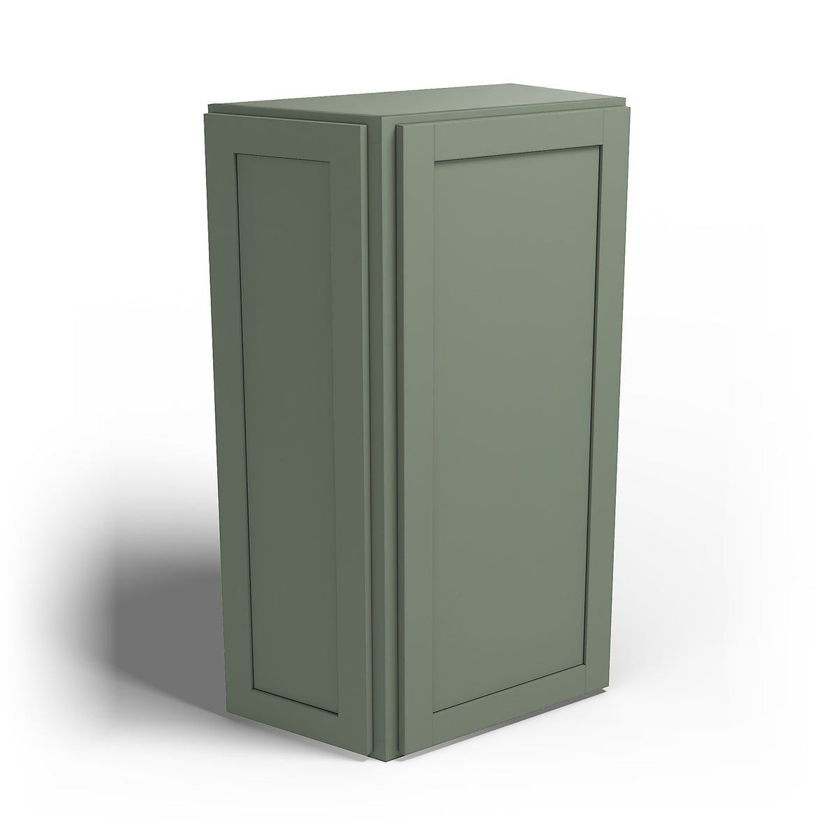 Special Order - 24" x 42" Wall Angle Corner Cabinet Forest Green - WAC2442