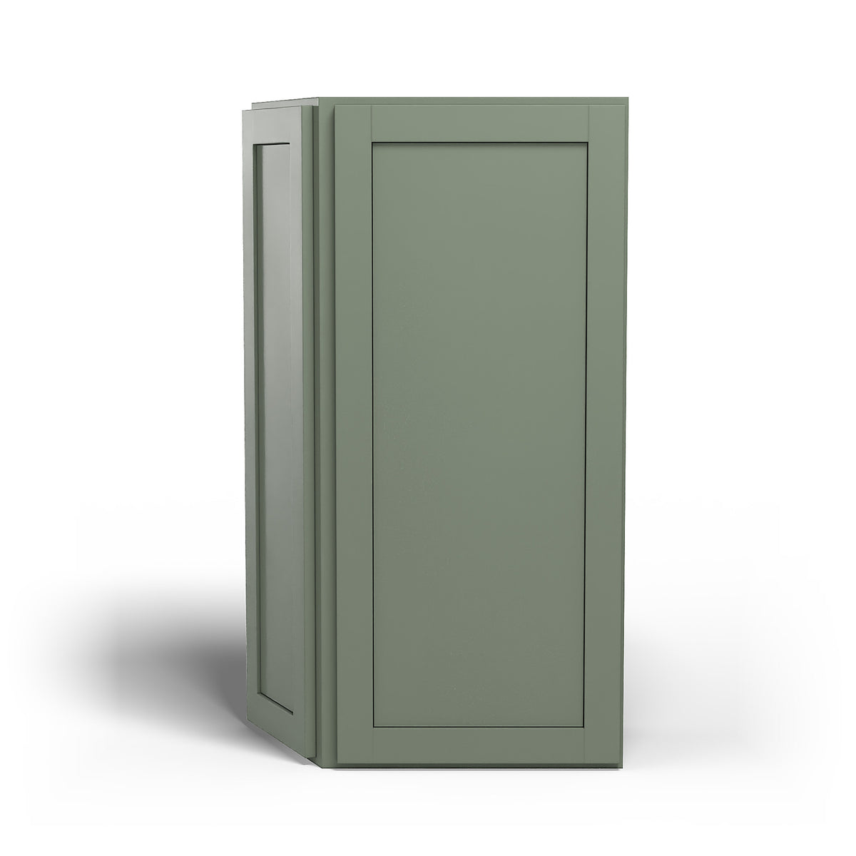 Special Order - 24" x 42" Wall Angle Corner Cabinet Forest Green - WAC2442