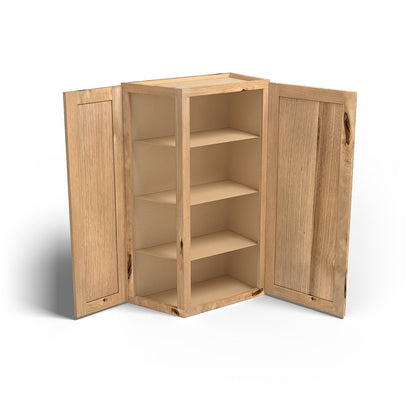 Special Order - 24" x 42" Wall Angle Corner Cabinet Frontier Shaker - WAC2442 42" Wall Cabinets Corner Wall Cabinets Frontier Shaker GHI Special Order SPFTS Wall Cabinets