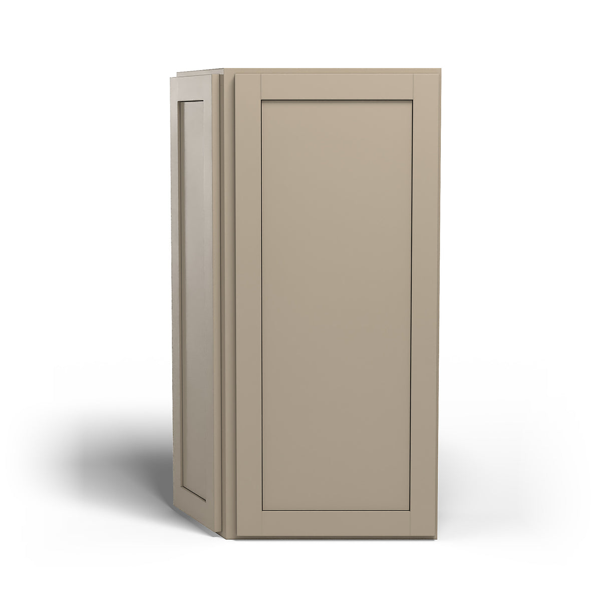 Special Order - 24" x 42" Wall Angle Corner Cabinet Mojave Shaker - WAC2442 42" Wall Cabinets Corner Wall Cabinets GHI Mojave Shaker Special Order SPMJS Wall Cabinets