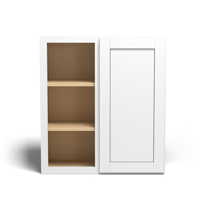 27" x 30 " Wall Blind Corner Cabinet Arcadia White Shaker - WBC2730 30" Wall Cabinets Arcadia White Corner Wall Cabinets GHI GHI-INSTORE location-set Wall Cabinets