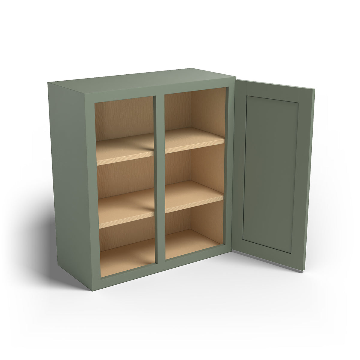 Special Order - 27" x 30" Wall Blind Corner Cabinet Forest Green - WBC2730