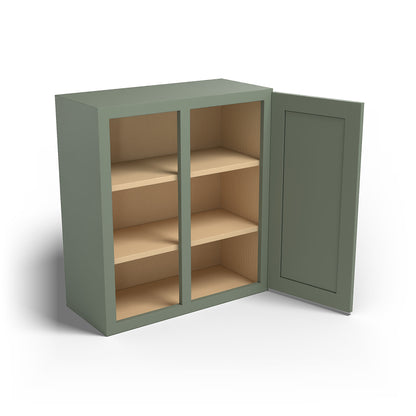 Special Order - 27" x 30" Wall Blind Corner Cabinet Forest Green - WBC2730