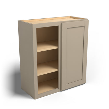 Special Order - 27" x 30" Wall Blind Corner Cabinet Mojave Shaker - WBC2730 30" Wall Cabinets Corner Wall Cabinets GHI Mojave Shaker Special Order SPMJS Wall Cabinets