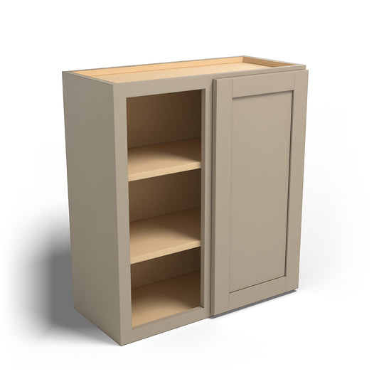 Special Order - 27" x 30" Wall Blind Corner Cabinet Mojave Shaker - WBC2730 30" Wall Cabinets Corner Wall Cabinets GHI Mojave Shaker Special Order SPMJS Wall Cabinets