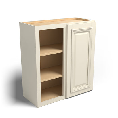 Special Order - 27" x 30 " Wall Blind Corner Cabinet Nantucket Linen - WBC2730 30" Wall Cabinets Corner Wall Cabinets GHI Nantucket Linen Special Order SPNTL Wall Cabinets