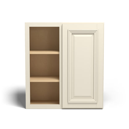 Special Order - 27" x 30 " Wall Blind Corner Cabinet Nantucket Linen - WBC2730 30" Wall Cabinets Corner Wall Cabinets GHI Nantucket Linen Special Order SPNTL Wall Cabinets