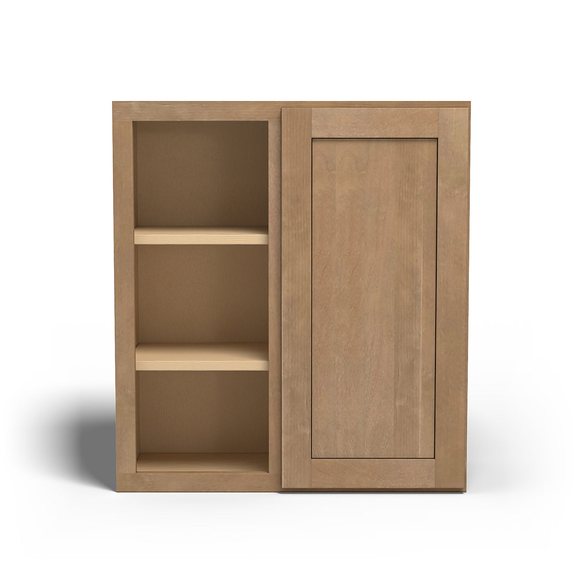 Special Order - 27" x 30" Wall Blind Corner Cabinet Sonona Sand - WBC2730 30" Wall Cabinets Corner Wall Cabinets GHI Sonona Sand Special Order SPSNS Wall Cabinets