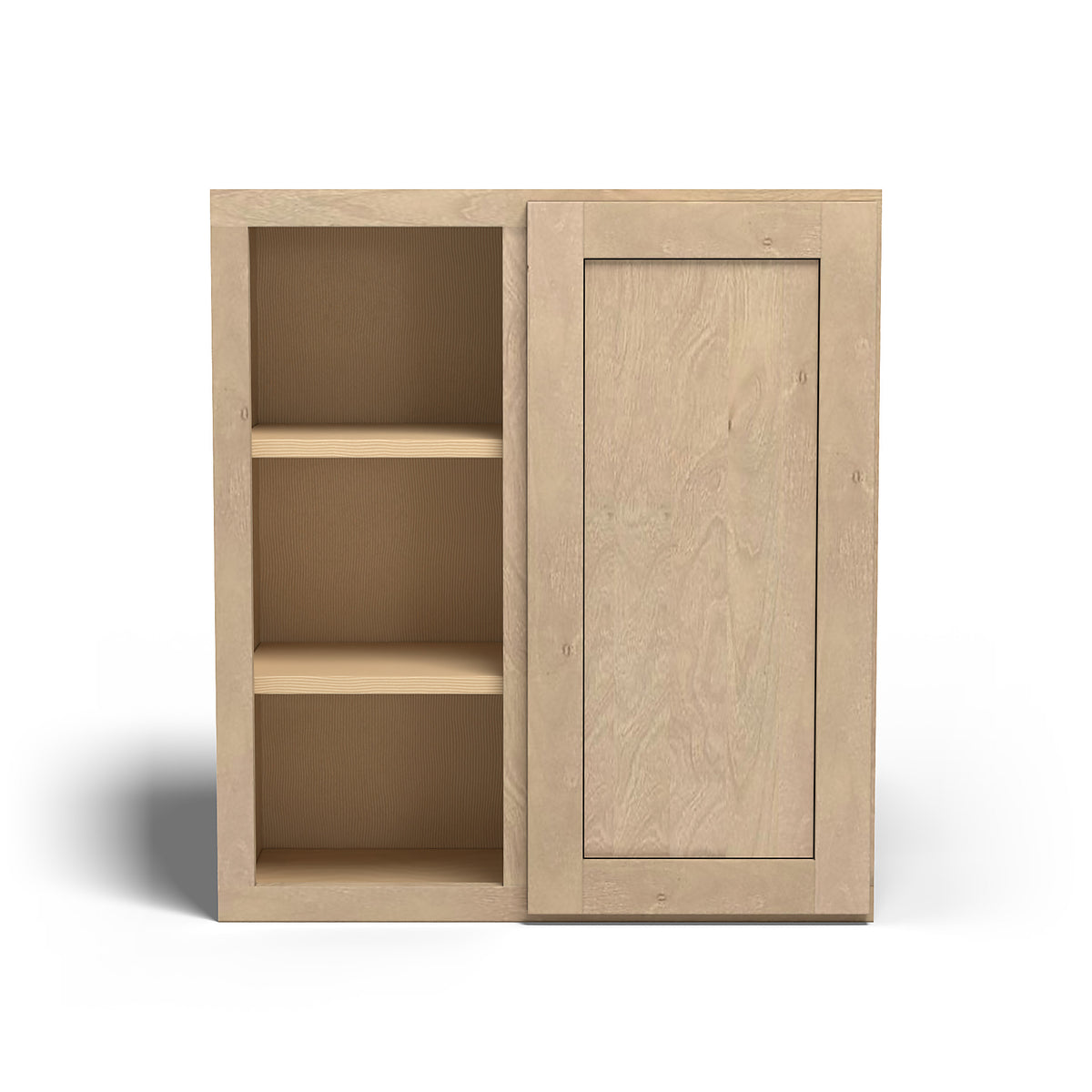 Special Order - 27" x 30" Wall Blind Corner Cabinet Sonona Wheat - WBC2730 30" Wall Cabinets Corner Wall Cabinets GHI Sonona Wheat Special Order SPSNW Wall Cabinets