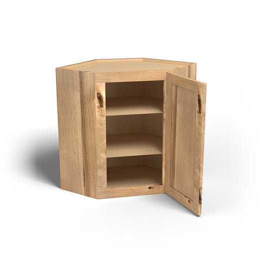 Special Order - 24" x 30" Wall Diagonal Corner Cabinet Frontier Shaker - WDC2430 30" Wall Cabinets Corner Wall Cabinets Frontier Shaker GHI Special Order SPFTS Wall Cabinets