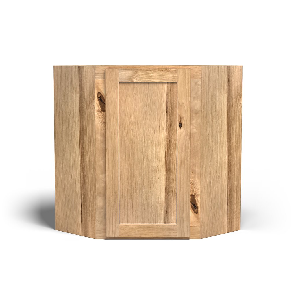 Special Order - 24" x 30" Wall Diagonal Corner Cabinet Frontier Shaker - WDC2430 30" Wall Cabinets Corner Wall Cabinets Frontier Shaker GHI Special Order SPFTS Wall Cabinets