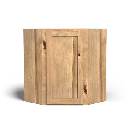 Special Order - 24" x 30" Wall Diagonal Corner Cabinet Frontier Shaker - WDC2430 30" Wall Cabinets Corner Wall Cabinets Frontier Shaker GHI Special Order SPFTS Wall Cabinets