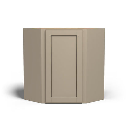 Special Order - 24" x 30" Wall Diagonal Corner Cabinet Mojave Shaker - WDC2430 30" Wall Cabinets Corner Wall Cabinets GHI Mojave Shaker Special Order SPMJS Wall Cabinets