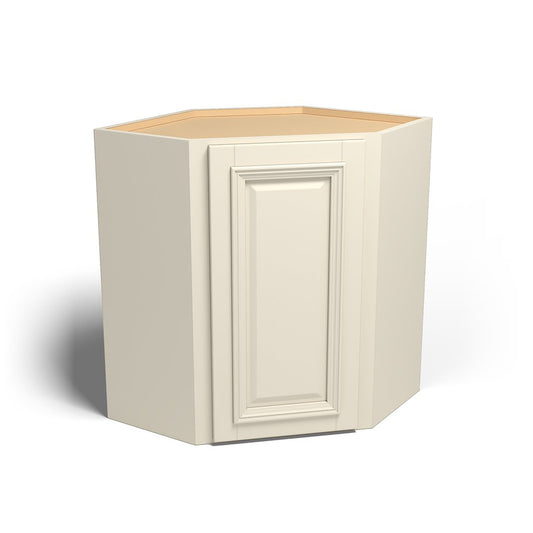Special Order - 24" x 30" Wall Diagonal Corner Nantucket Linen - WDC2430 30" Wall Cabinets Corner Wall Cabinets GHI Nantucket Linen Special Order SPNTL Wall Cabinets